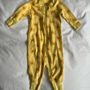 Hanna Andersson Sunshine Yellow Kids One Piece